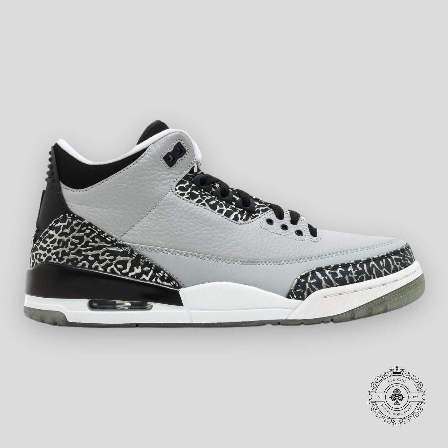 Air Jordan 3 Retro Wolf Grey