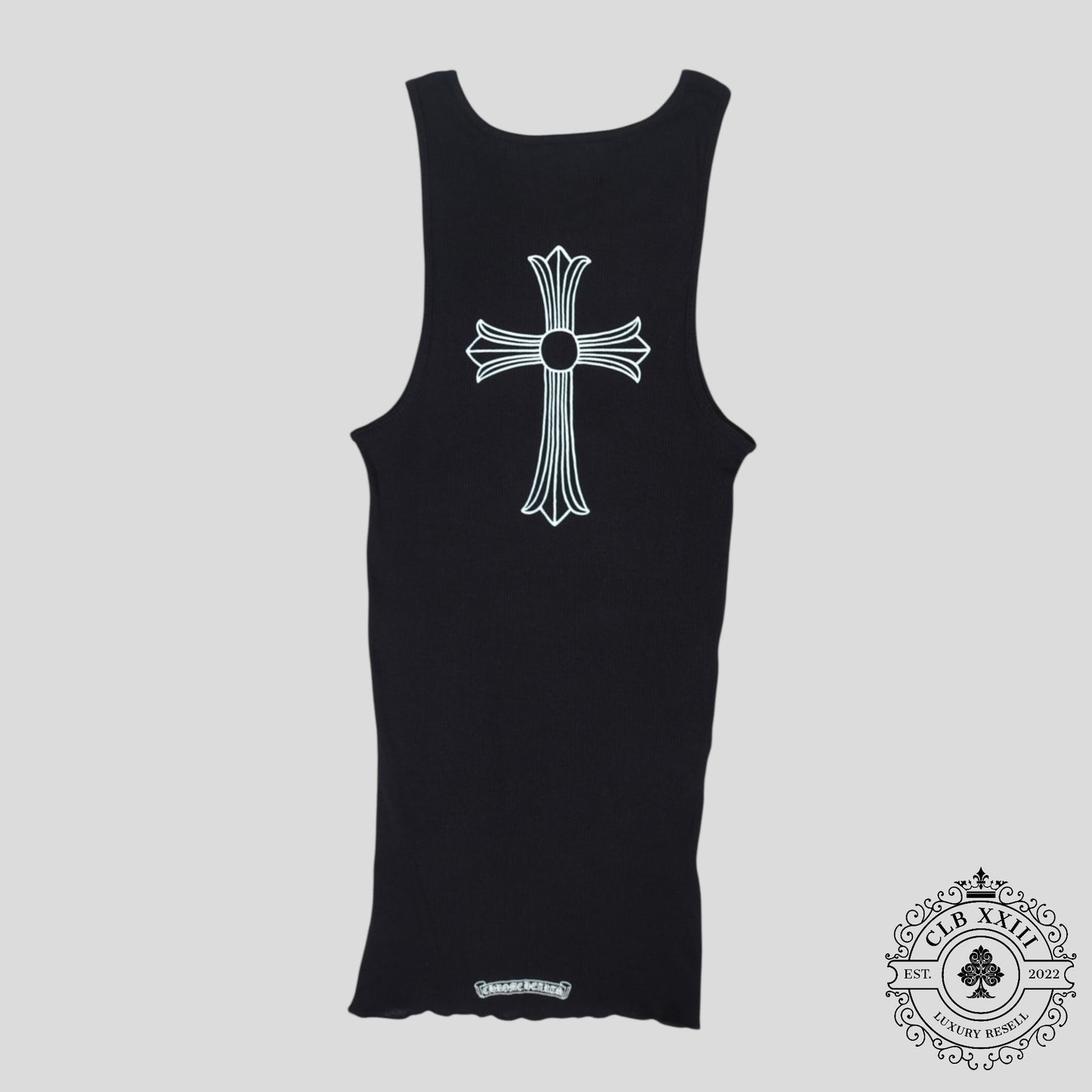 Chrome Hearts Cross Tank Top in Black
