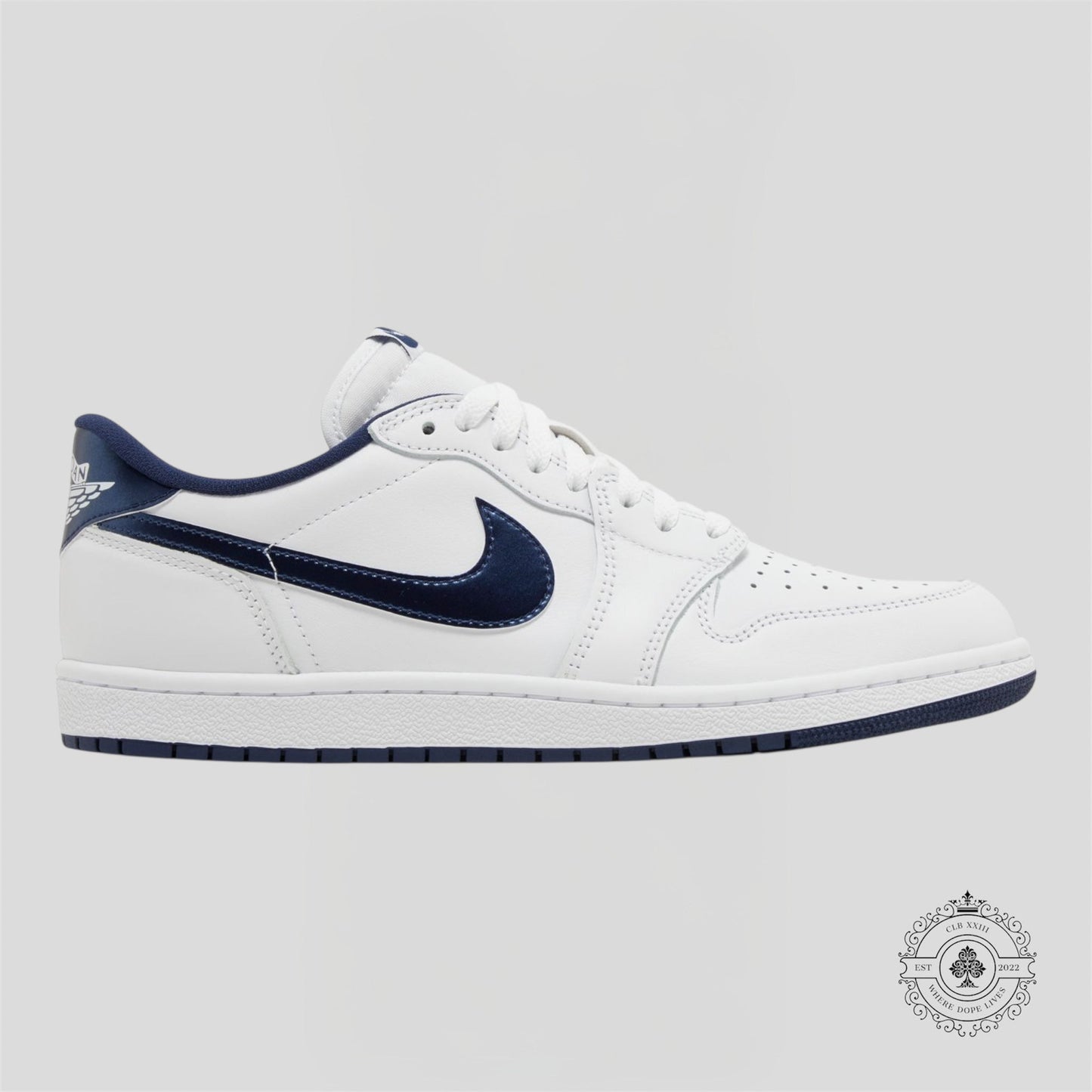 Air Jordan 1 Retro Low '85 Metallic Blue