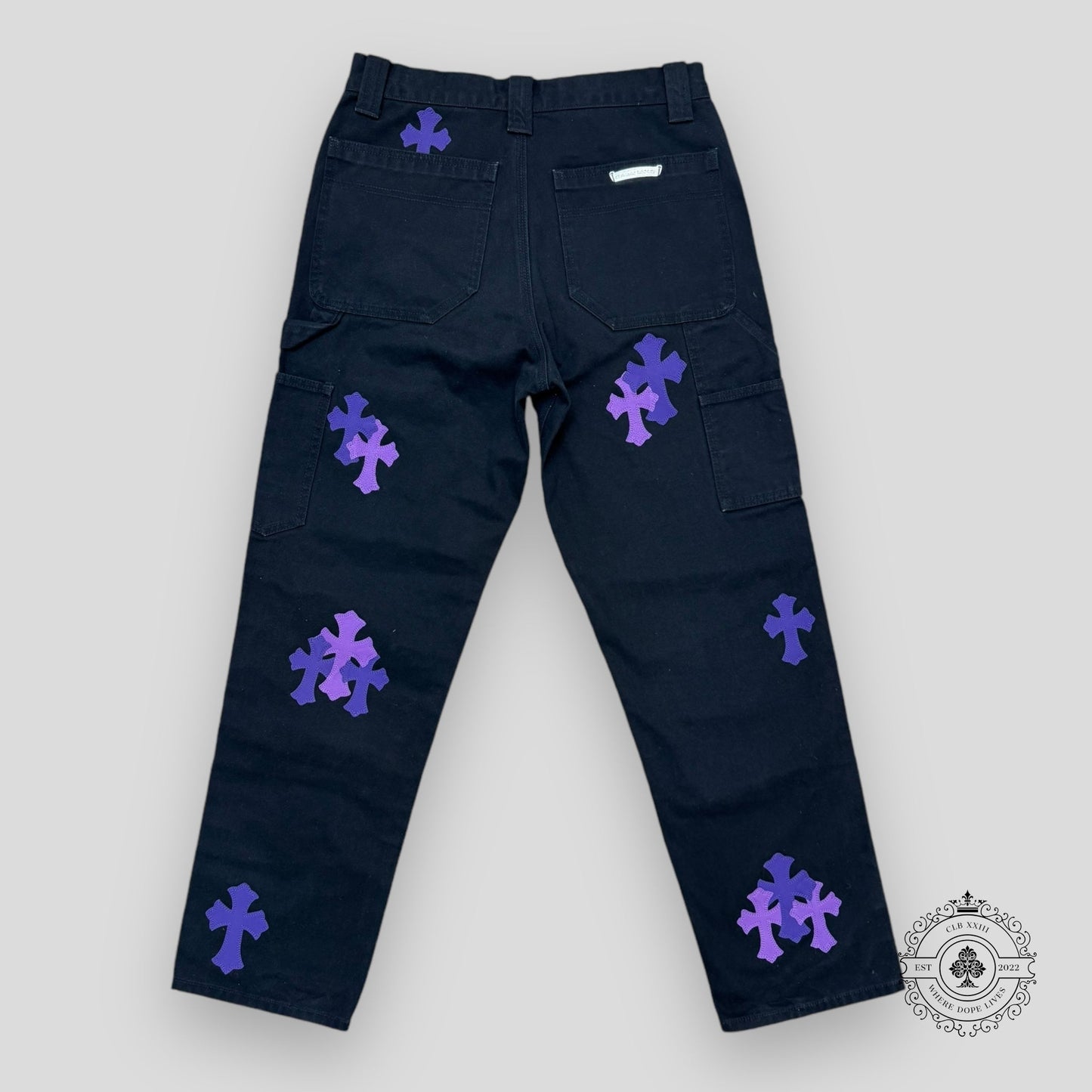 Chrome Hearts Double Knee Carpenter Pants