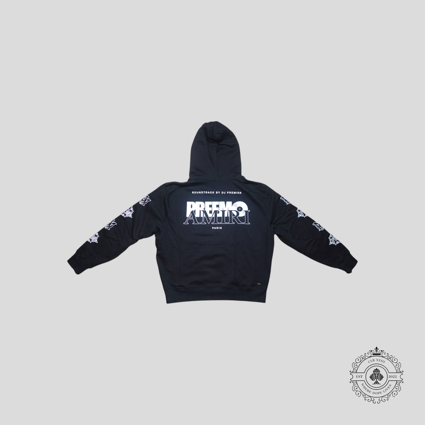 Amiri X DJ Premier Hoodie in Black