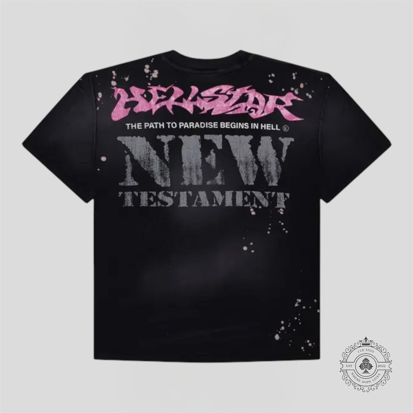 Hellstar New Testament Tee in Black