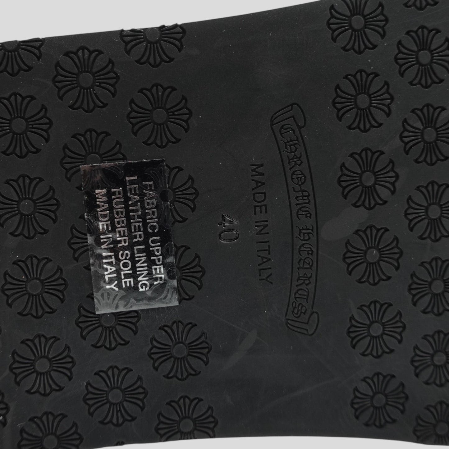 Chrome Hearts Chomper Slippers in Black