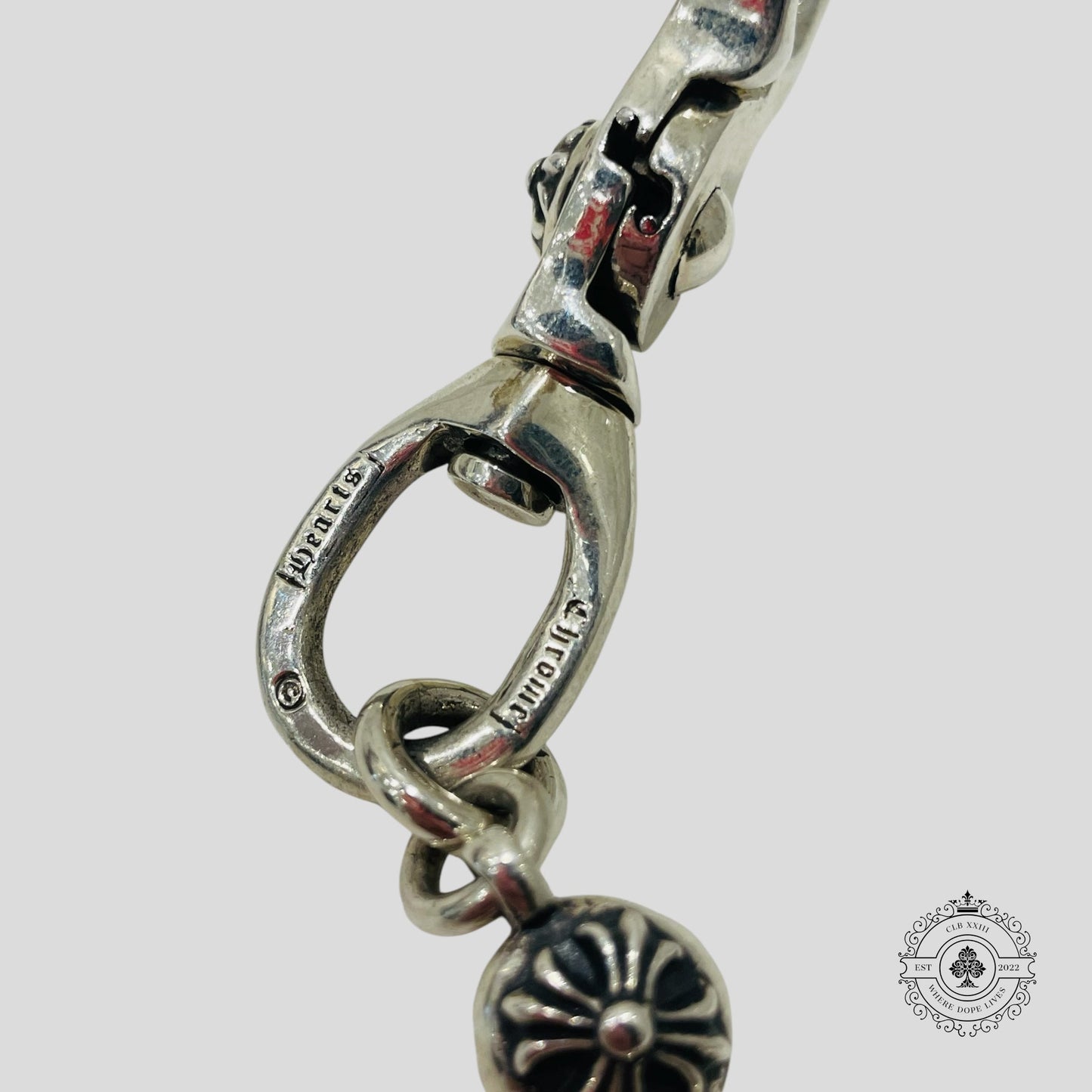 Chrome Hearts Plus Ball Short Wallet Chain