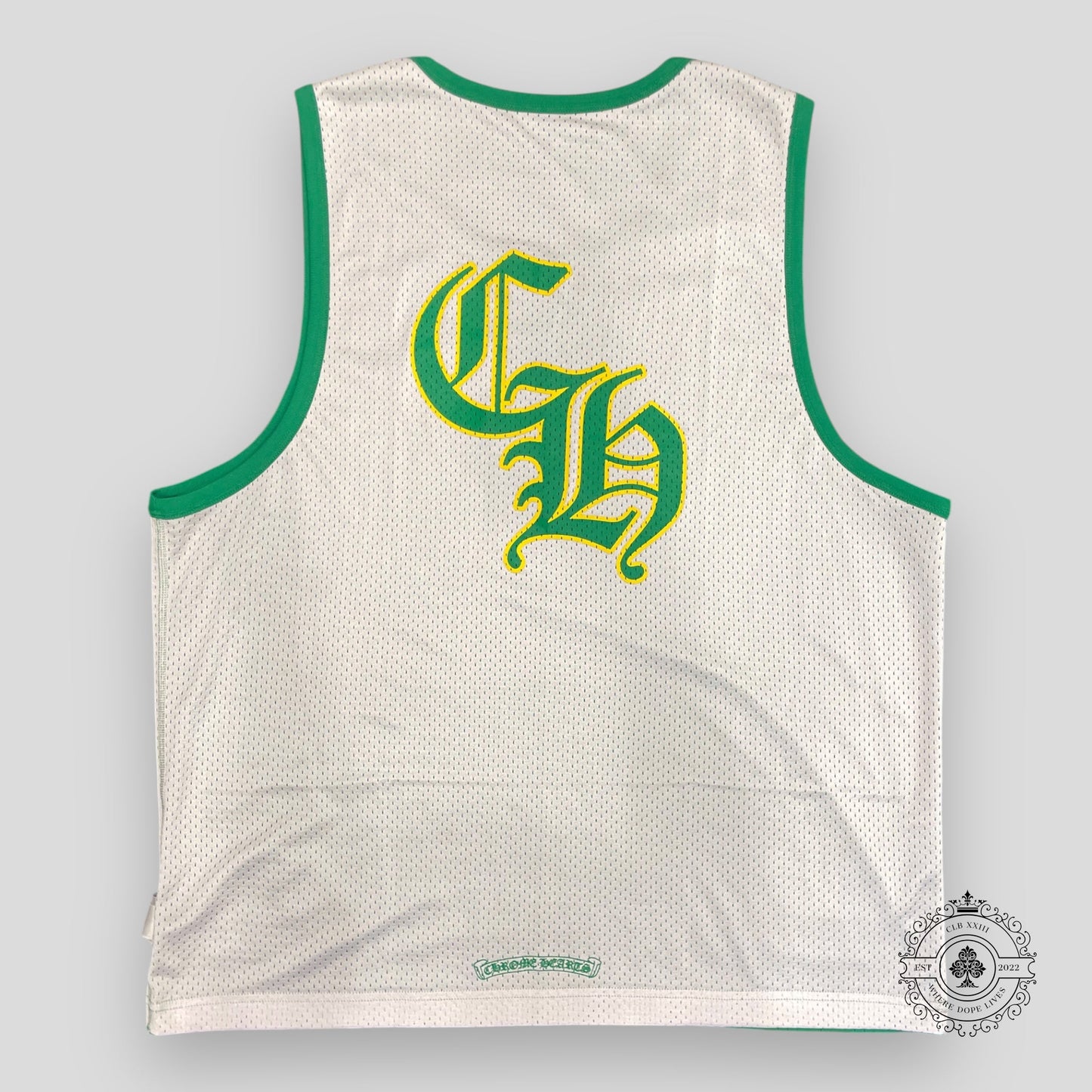 Chrome Hearts Reversible 33 Mesh Jersey in Green