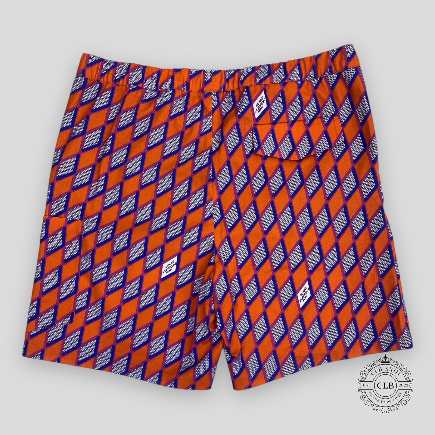 Louis Vuitton Diamond Damier Cricket Drawstring Shorts