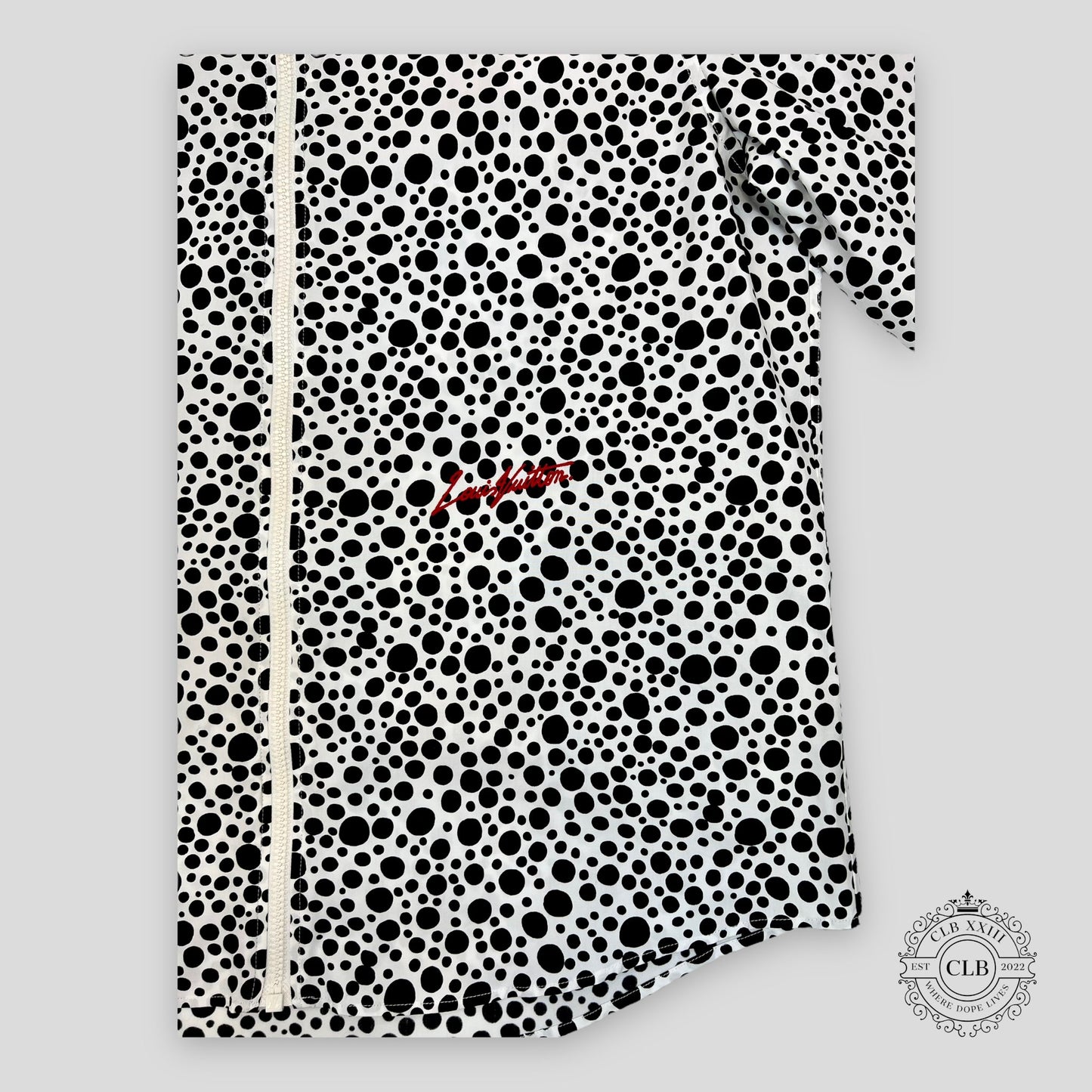 LOUIS VUITTON X YAYOI KUSAMA INFINITY DOTS PRINTED ZIPPED SHIRT