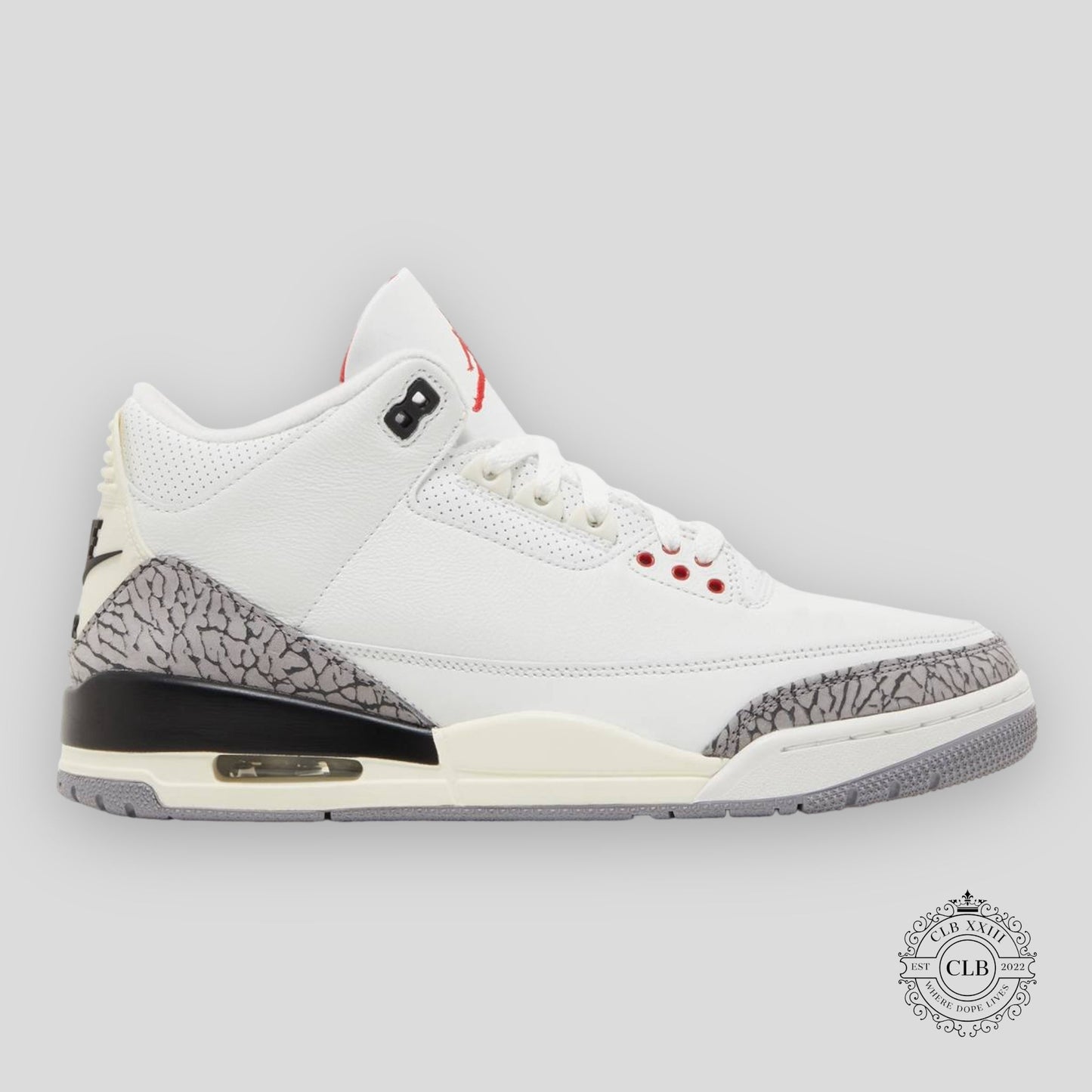 AIR JORDAN 3 RETRO "WHITE CEMENT REIMAGINED"