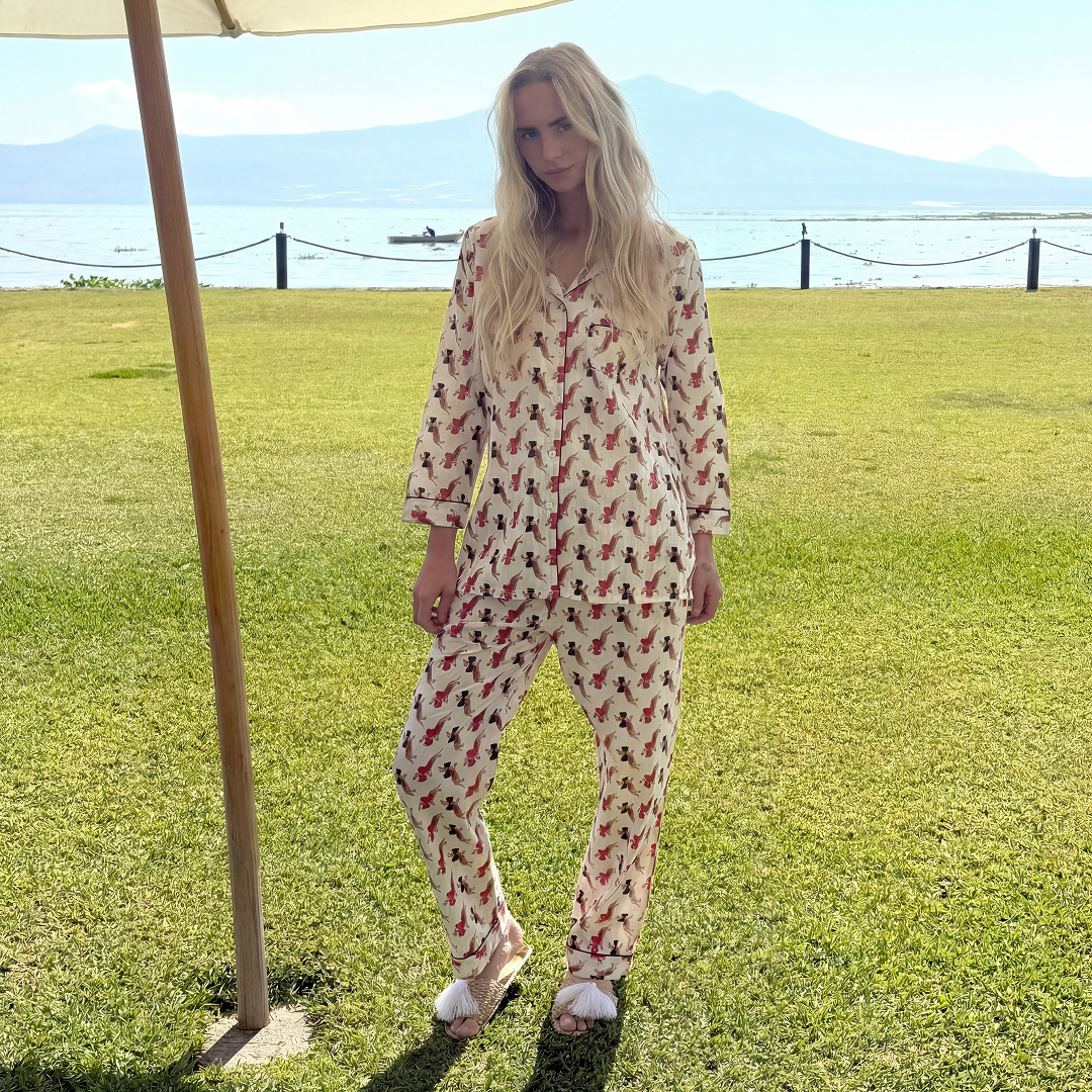PIJAMA "PAWS" CON PANTALON