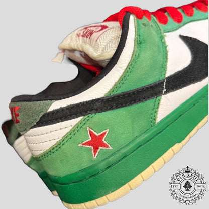 NIKE SB DUNK LOW PREOWNED "HEINEKEN"