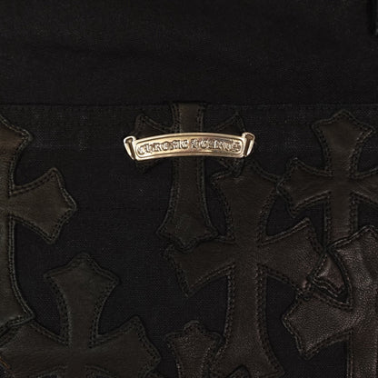 Chrome Hearts 13 Cross Patch Carpenter Shorts in Black
