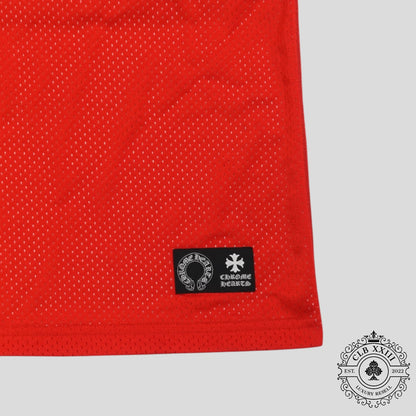 Chrome Hearts Reversible Mesh Team 99 Jersey in Red
