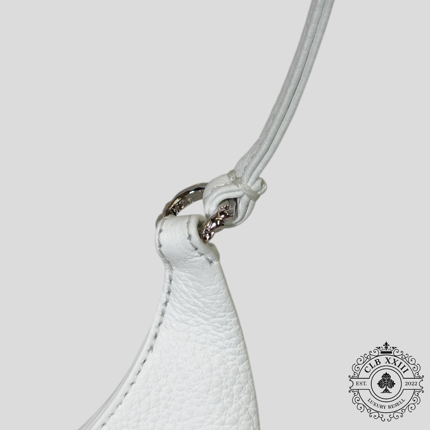 Chrome Hearts Viv Bag in White