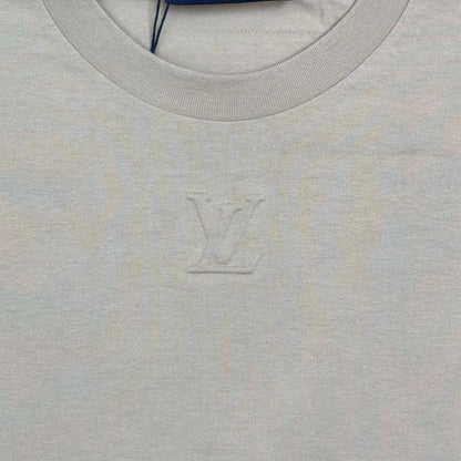 Louis Vuitton Embossed T-Shirt in Ivory