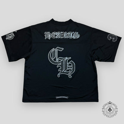 Chrome Hearts Mesh Warm Up Jersey in Black