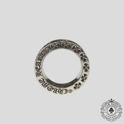 Chrome Hearts CH Forever Ring in Silver