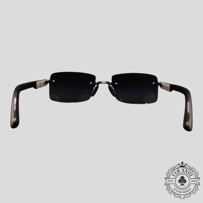 Chrome Hearts Deep II Sunglasses in White/Silver