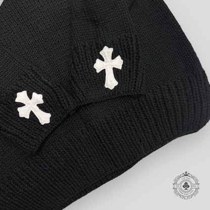 Chrome Hearts Cross Patch Knitted Sweater