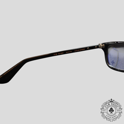 Chrome Hearts Little Dinger Glasses in Black/Silver