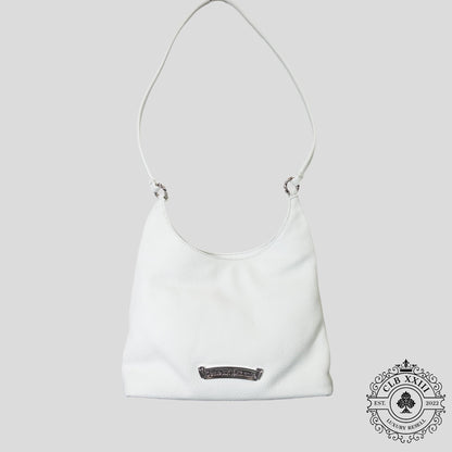 Chrome Hearts Viv Bag in White