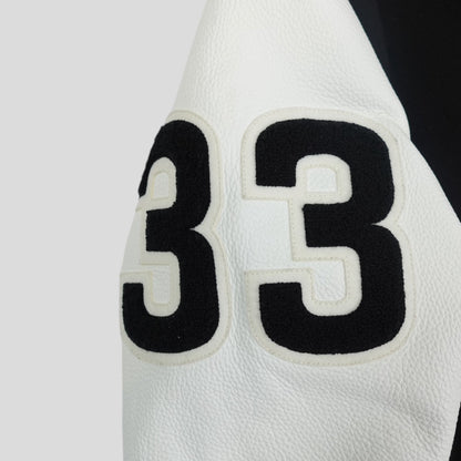 Chrome Hearts Eagle Patch Varsity Jacket