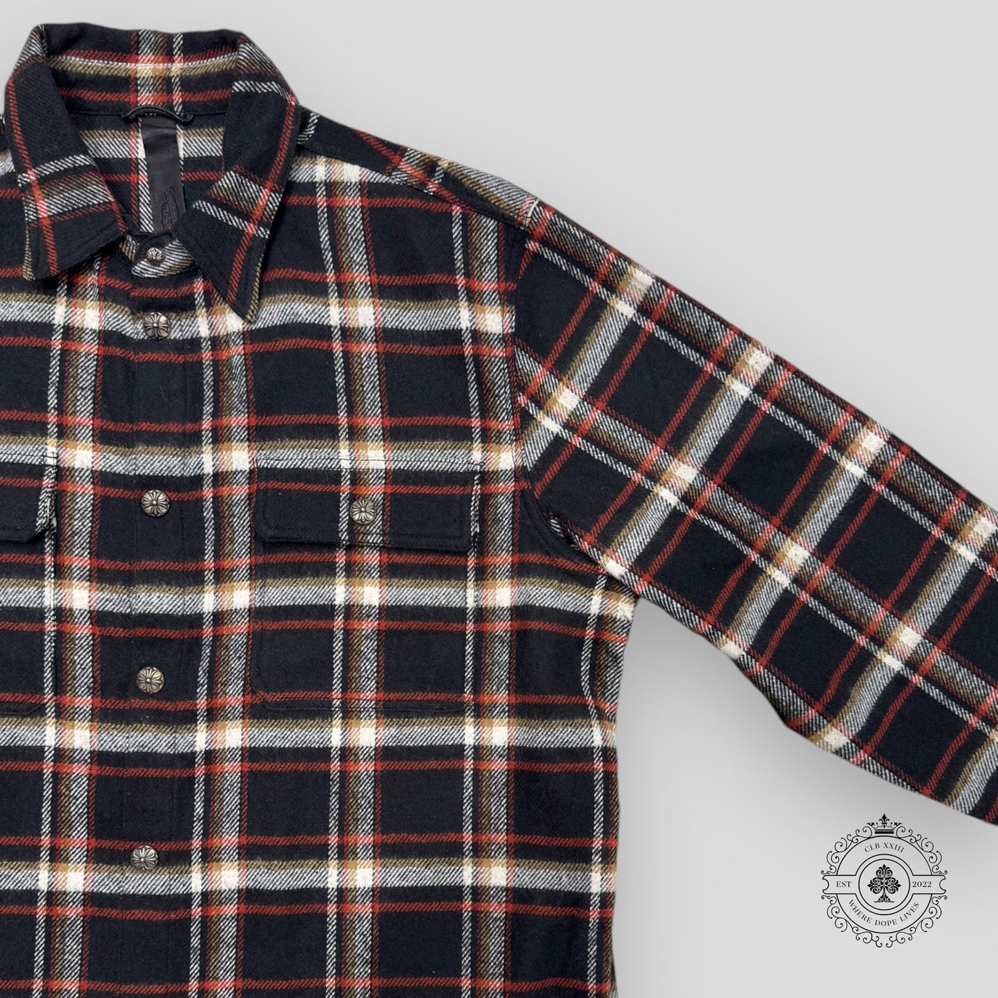 Chrome Hearts Flannel Overshirt