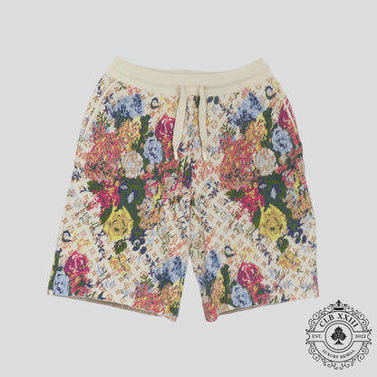 Louis Vuitton Flower Graphic Shorts in Multicolor