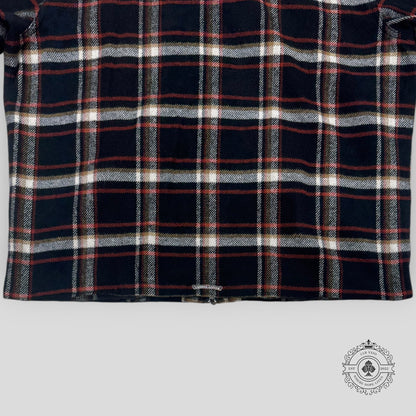 Chrome Hearts Shearling Collar Zip-up Jacket