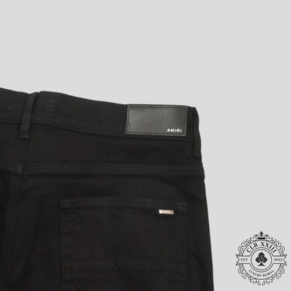 Amiri Aloha Patch Jeans in Black