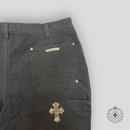 Chrome Hearts Sex Records Patch Double Knee Carpenter Pants