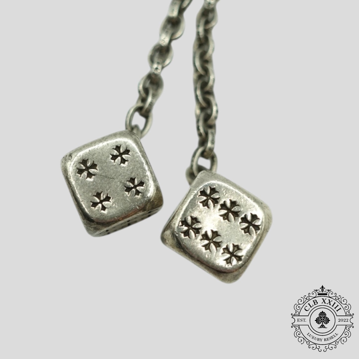 Chrome Hearts Dice Keychain