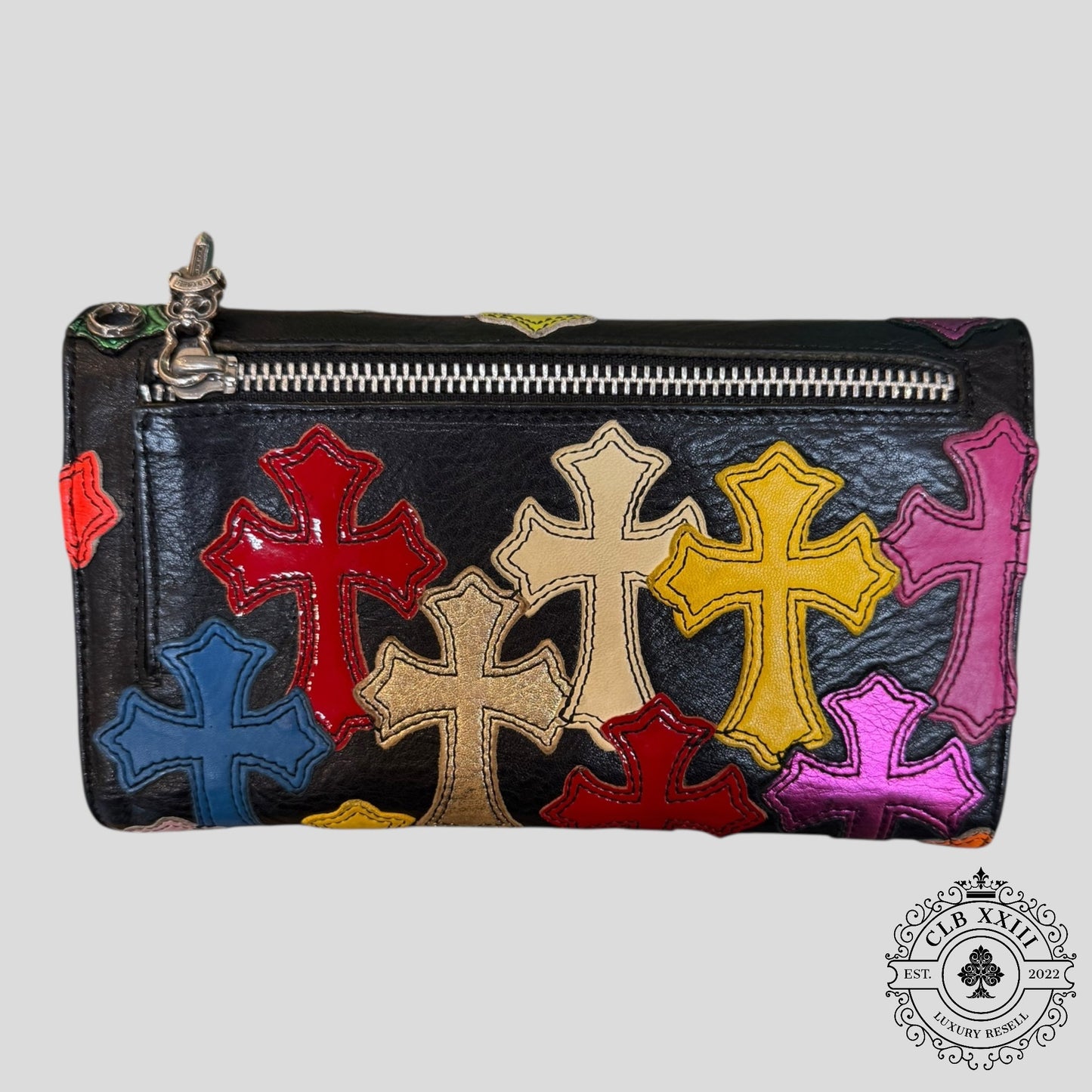 Chrome Hearts Cross Patch Wave Wallet