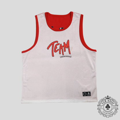 Chrome Hearts Reversible Mesh Team 99 Jersey in Red