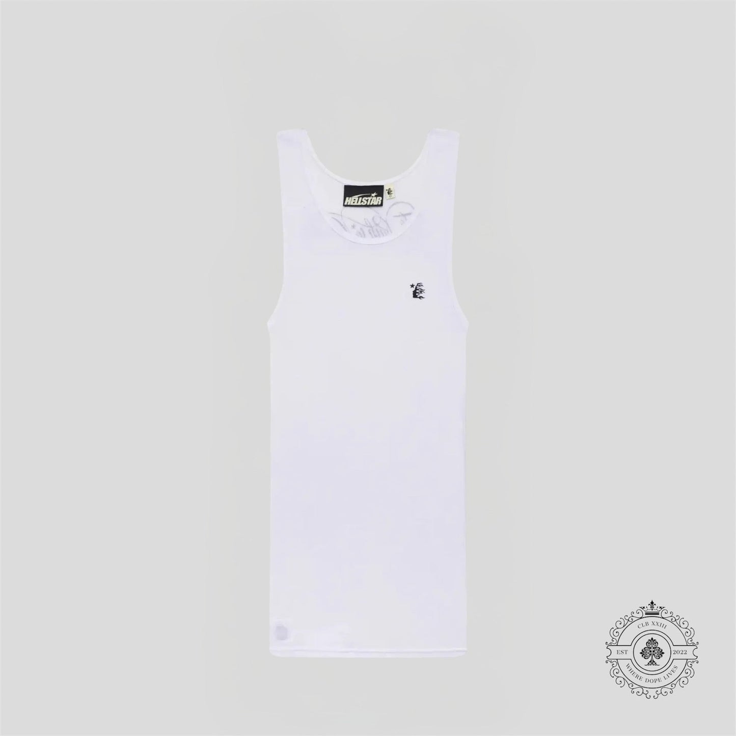 Hellstar Tank Top in White