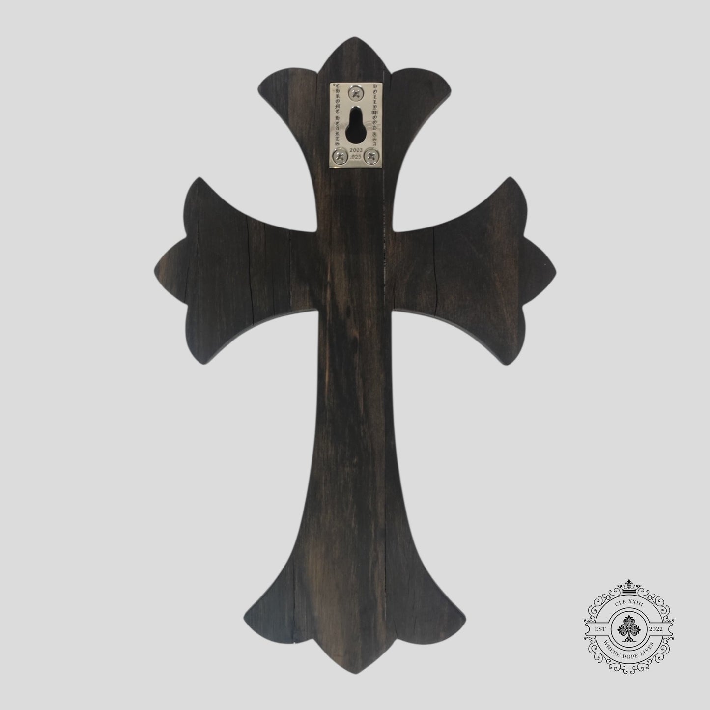 Chrome Hearts Hand-Carved Wooden Cross Set