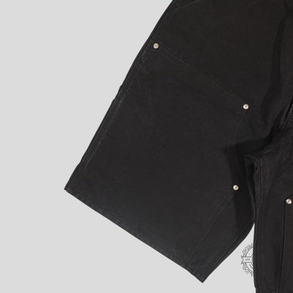 Chrome Hearts 13 Cross Patch Carpenter Shorts in Black
