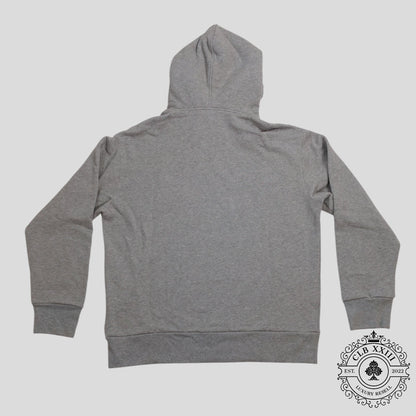 Gucci Record Print Pullover Hoodie in Grey