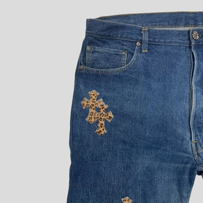 Chrome Hearts Levis Cross Patch Jeans