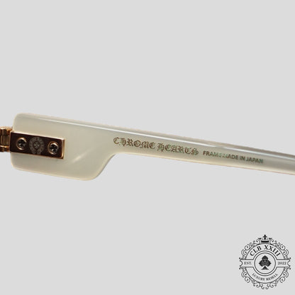 Chrome Hearts Kink Sunglasses in Pearl