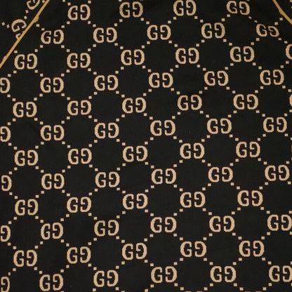 Gucci GG Jacquard Track Jacket in Black/Brown