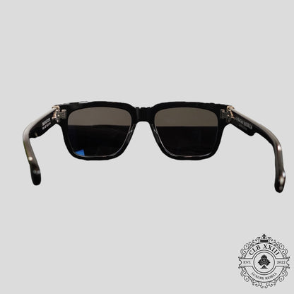 Chrome Hearts Box Officer Sunglasses in Black