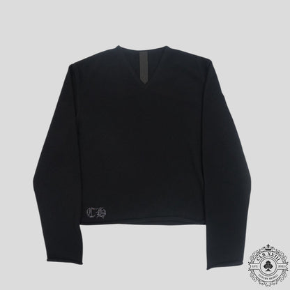 Chrome Hearts Women's Cashmere Crystal Embellished Sweater