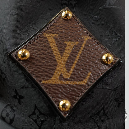 Louis Vuitton Monogram LV Patch Hat in Black