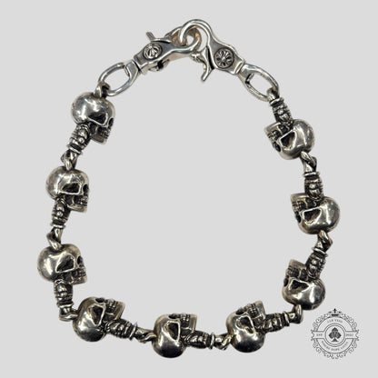 Chrome Hearts Foti Skull Wallet Chain