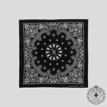 Amiri Silk Bandana in Black