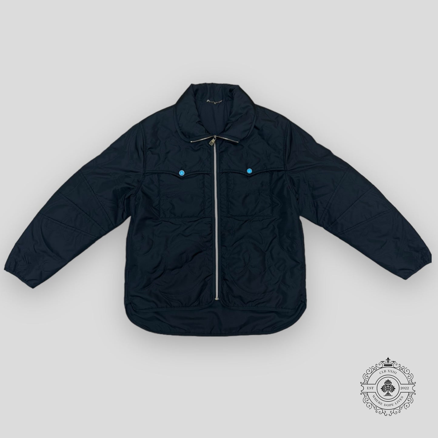 Louis Vuitton Arabesque Quilted Overcoat