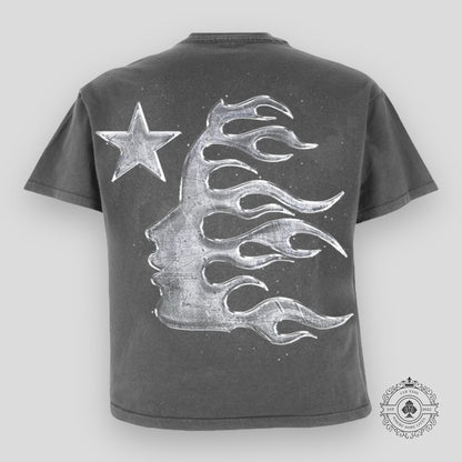 Hellstar Chrome Logo T-Shirt in Black