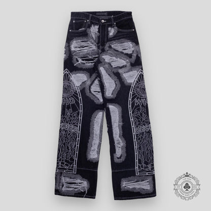 Who Decides War Ultra Flare Window Denim in Coal