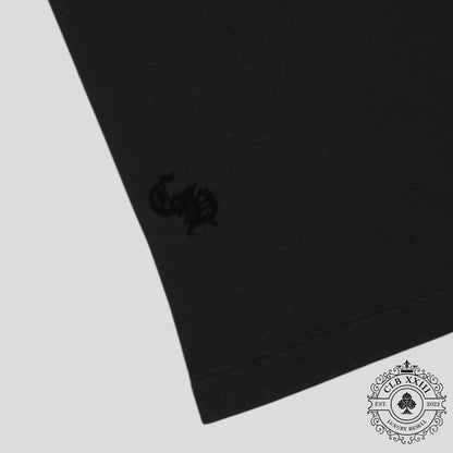 Chrome Hearts Women's Triple Cross CH Flocked Sweatpants in Black