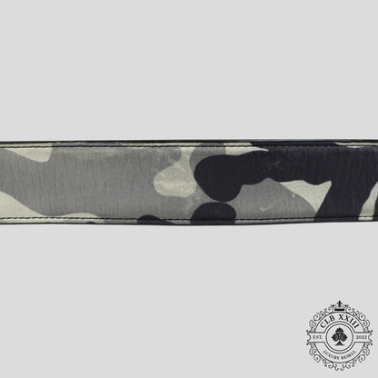 Chrome Hearts Snow Camo Belt Strap